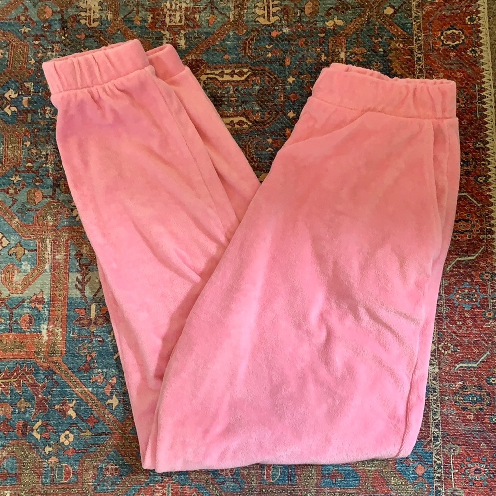 BRAND NEW ZARA TERRYCLOTH JOGGERS & TOP SET